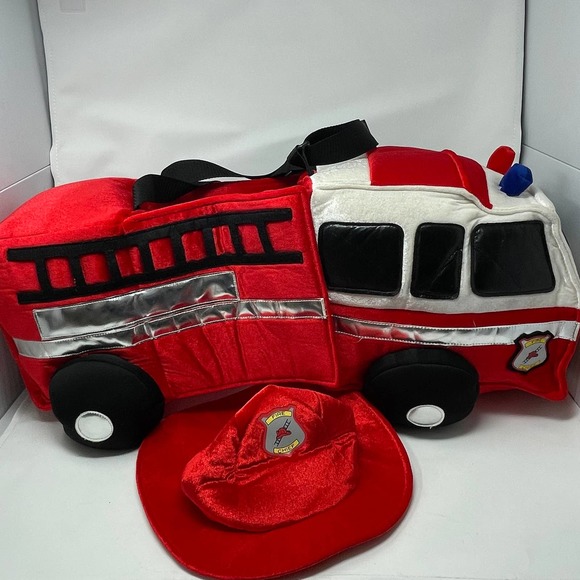 thumbnail image 2 of Small Emergency 6-in-1 Fire Engine Truck Rescue Vehicle Toy Play Set For Kids, Toddlers Mini Action Fire Truck Toy 2 of 11